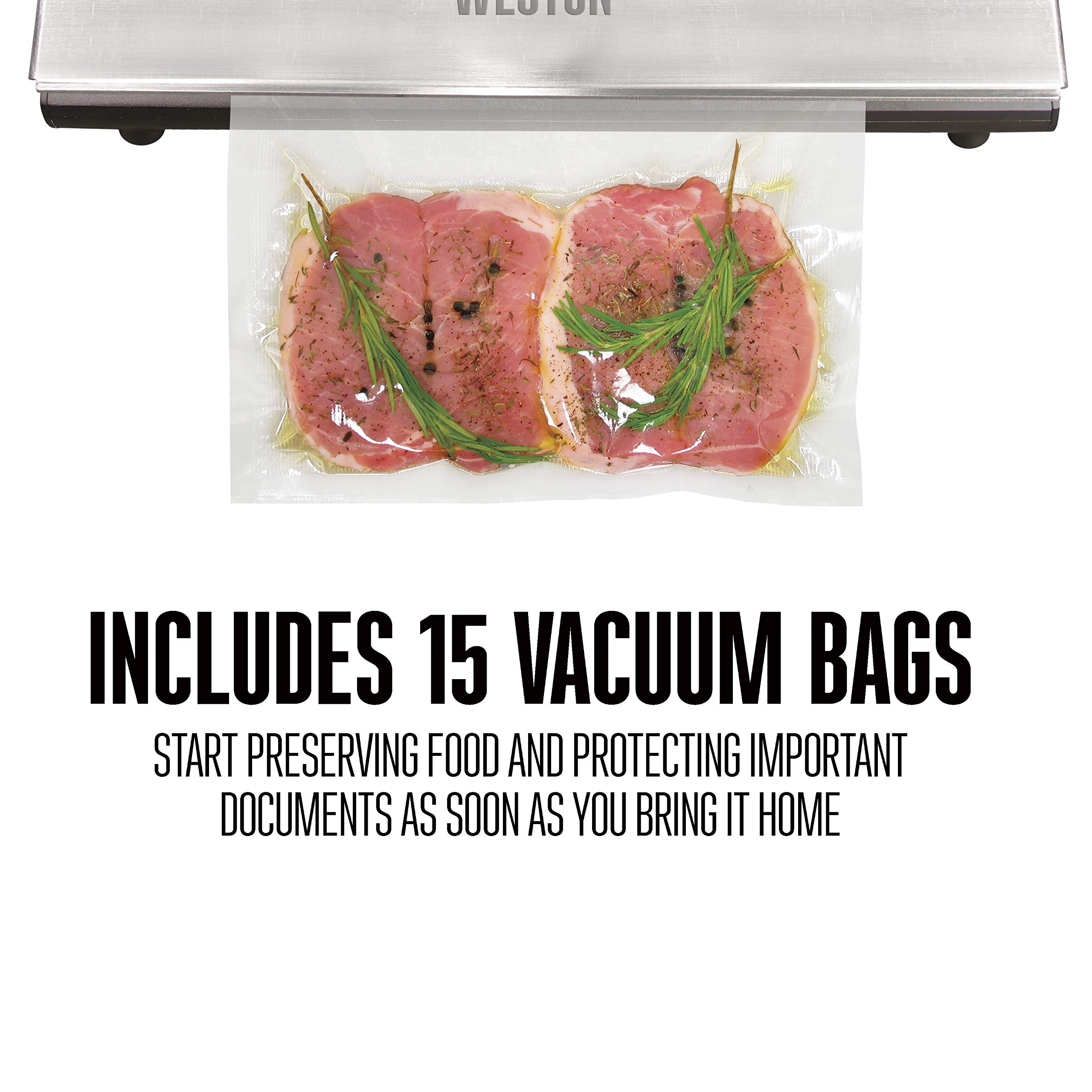 Weston 65-0501-W Professional Advantage Vacuum Sealer, 11
