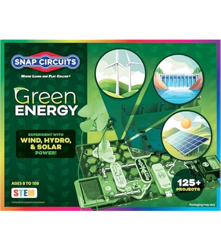 Amazon.com: Snap Circuits Green Alternative Energy Electronics