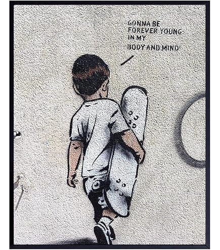 Amazon.com: Banksy - Keep your coins, I want change Canvas Art