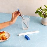 LifeStraw Sip Reusable Stainless Steel Water Filter Straw Stormy Blue view 2