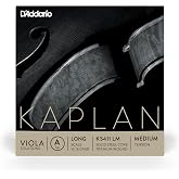 D'Addario Kaplan Solutions Viola String - Single A String - KS411 LM - Viola Strings - Long Scale, Medium Tension