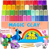 ESSENSON Air Dry Clay 42 Colours Modelling Clay for Kids with Tools