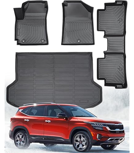 DrCarNow Tapis de sol pour Kia Seltos 2026, 2025, 2024, 2023-2021, pour Kia Seltos (pas les