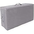 Milliard Carry Case for The Tri-Folding Memory Foam Mattress 6 Inch Queen Size (78" x 58" x 6")(Mattress NOT Included)