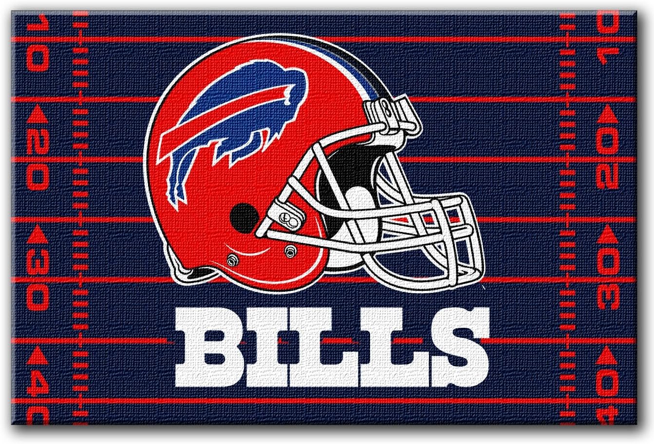 Amazon Com Buffalo Bills 40 X 60 Rug Area Rugs Sports Outdoors