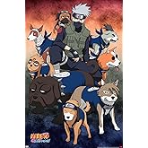 Naruto Shippuden - Kakashi Ninja Hounds Wall Poster, 22.4L" x 14.7W", Premium Unframed Version