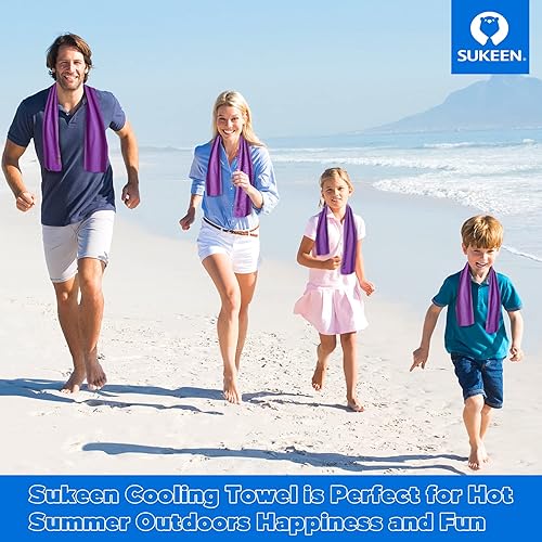 Sukeen [4 Pack Cooling Towel (40