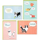 Hallmark Thank You Cards Assortment, Cute Dogs (48 Cards and Envelopes)