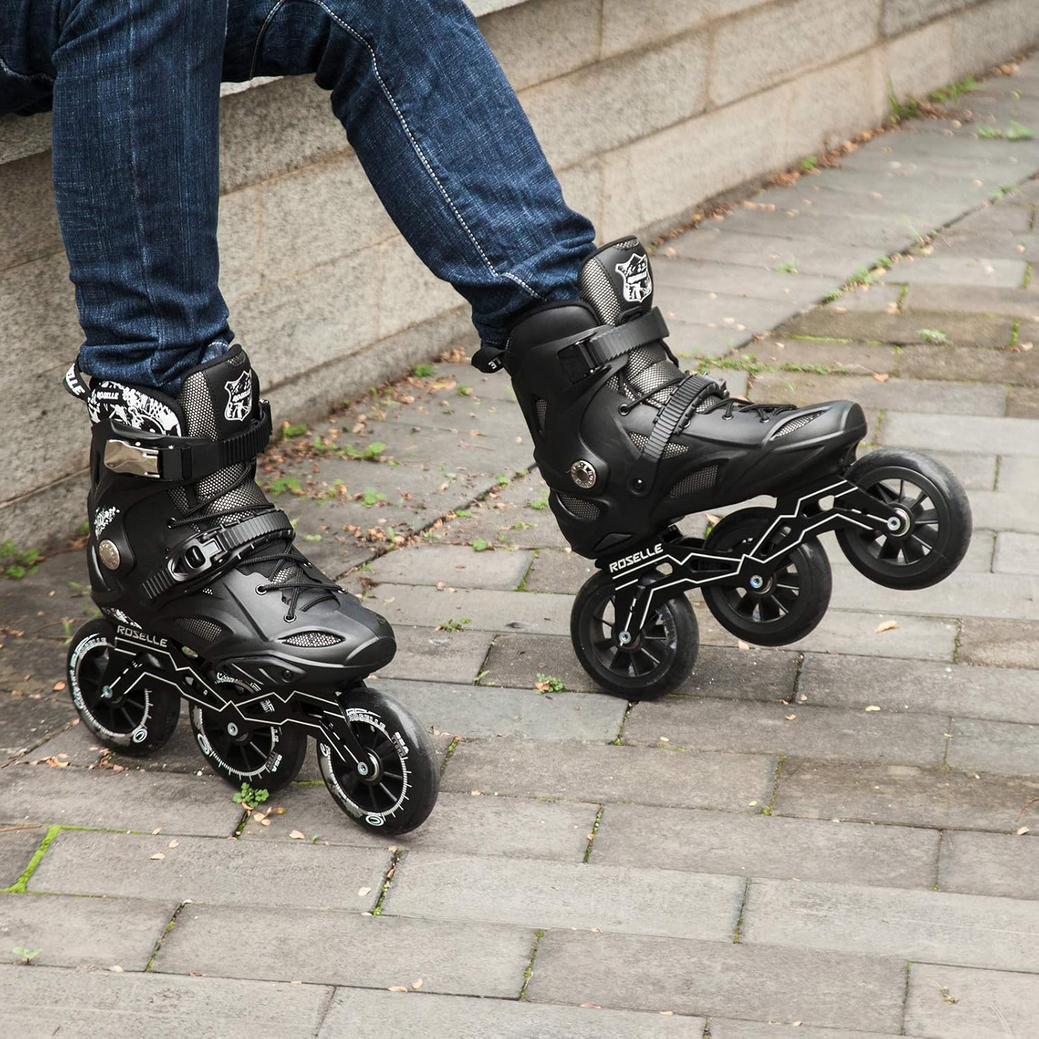 Inline Speed Racing Skates, High Performance Outdoor Roller Skates for Men, JEUWITH 3-Wheel Fitness Inline Skates for Adult and Youth : Sports & Outdoors