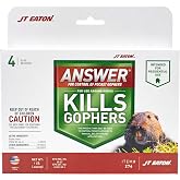JT Eaton Anticoagulant Block Bait for Pocket Gophers, Moisture Resistant, 1 lb Box of 4