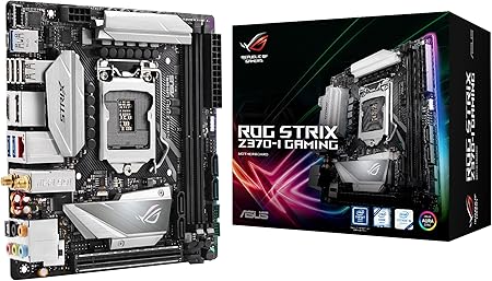 Amazon Com Asus Rog Strix Z370 I Gaming Lga1151 Ddr4 Dp Hdmi M 2 Z370 Mini Itx Motherboard With Onboard 802 11ac Wifi Gigabit Lan And Usb 3 1 For 8th Generation Intel Core Processors Computers Accessories Amazon Com Asus Rog Strix Z370 I Gaming Lga1151 Ddr4 Dp Hdmi M 2 Z370 Mini Itx Motherboard With Onboard 802 11ac Wifi Gigabit Lan And Usb 3 1 For 8th Generation Intel Core Processors Computers Accessories