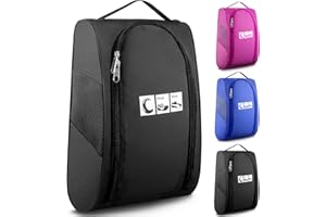Ailaka Shoe Bag for Travel, Golf Shoe Bag Pouch Portable Large Shoes Storage Bag, Zipper Shoe Bags for Gym Sport Bowling