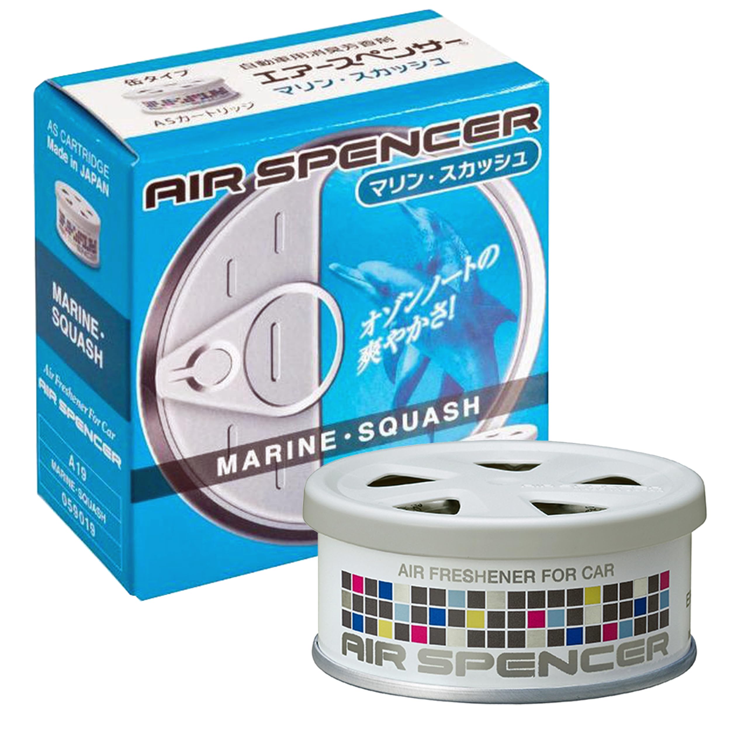 エアースペンサー(Air Spencer) 栄光社 車用 芳香消臭剤ASカートリッジ 置き型 詰め替え用 マリンスカッシュ商品画像