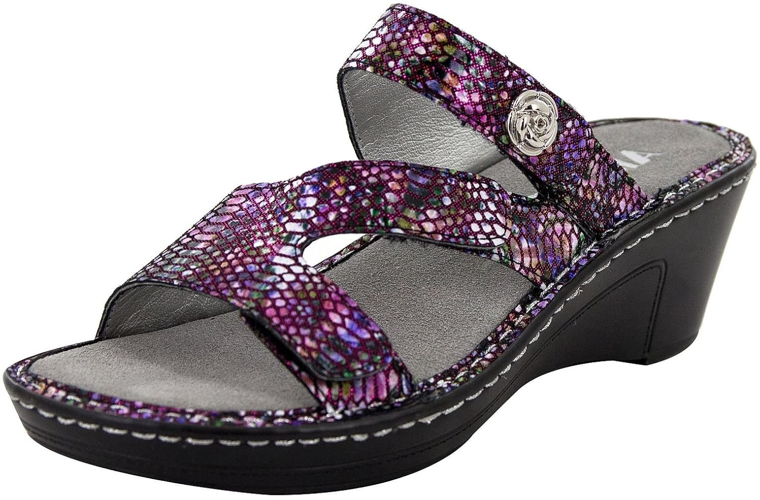 Buy Alegria Women's Loti Sandal (39, Funtastic) at Amazon.in