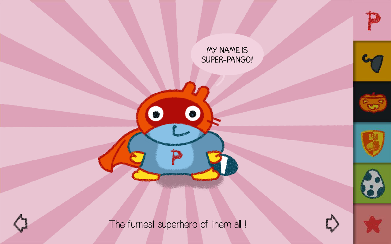 Pango Disguises interactive book for kids Appstore for Android