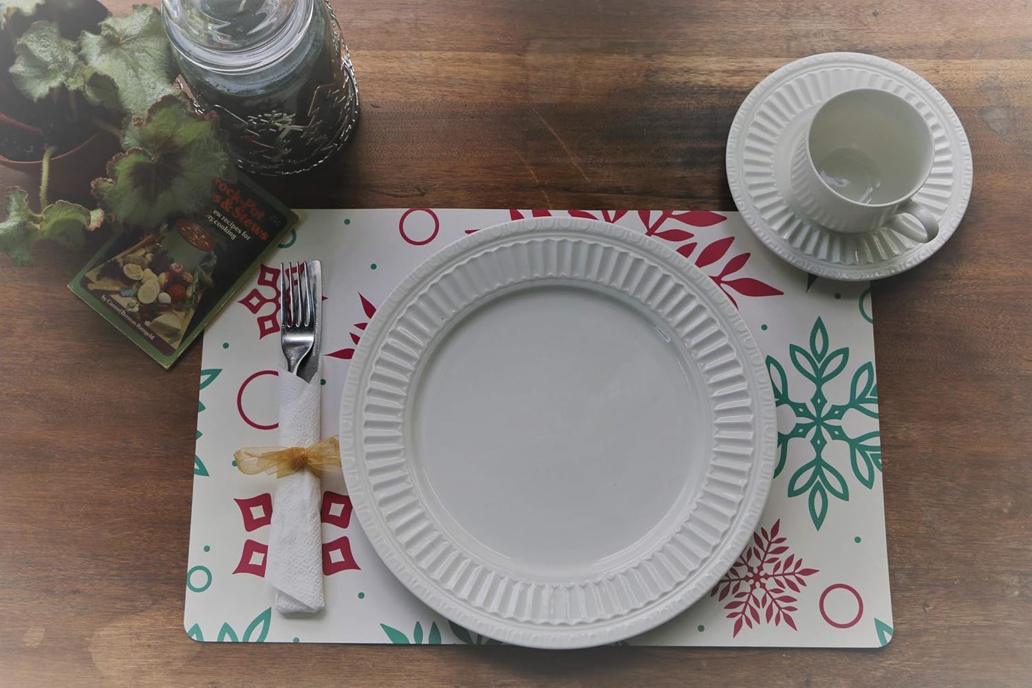 Holiday Paper Placemats 24 sheet pad Placemats 17" x 11