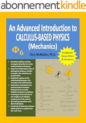 Download An Advanced Introduction to Calculus-Based Physics (Mechanics) (Physics with Calculus Book 1) (English Edition) PDF