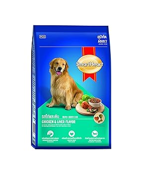 Smart Heart Dry Adult Dog Food Chicken and Liver Flavour 1.5 KG
