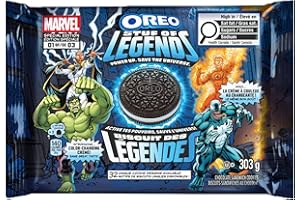 Marvel Oreo Stuf of Legends cookies, Limited Edition Colour Changing Creme, 303g