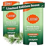 Lume Whole Body Deodorant - Smooth Solid Stick - 72