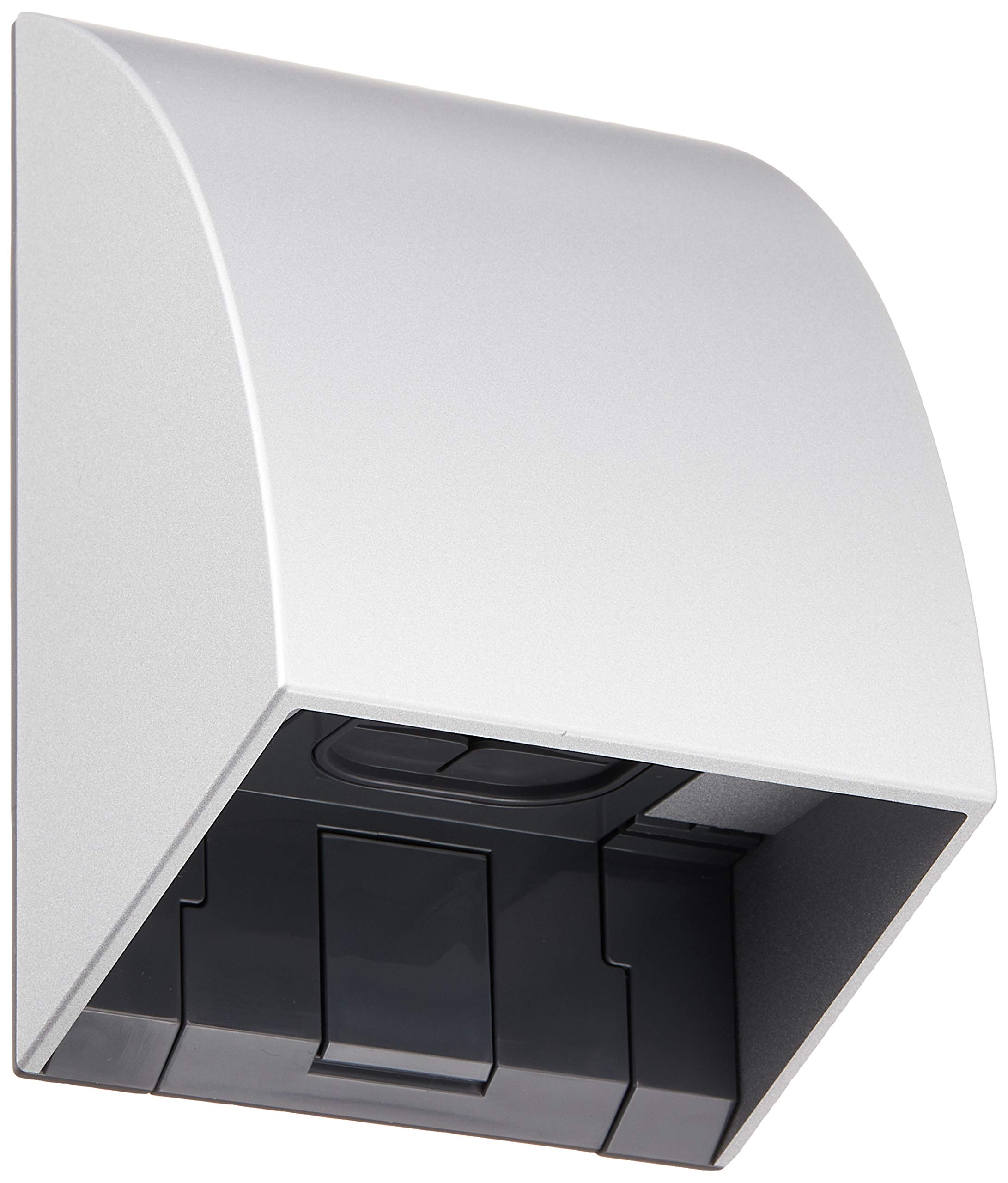 パナソニック(Panasonic) スマート防雨引込カバー 露出・埋込両用 ホワイトシルバー WP9631S商品画像