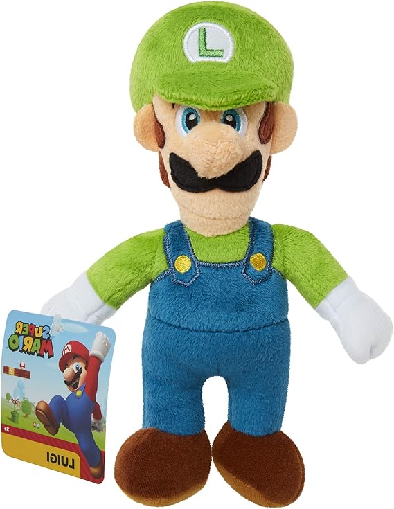 World of Nintendo Super Mario Bros U. Luigi Plush Amazon.ca Toys
