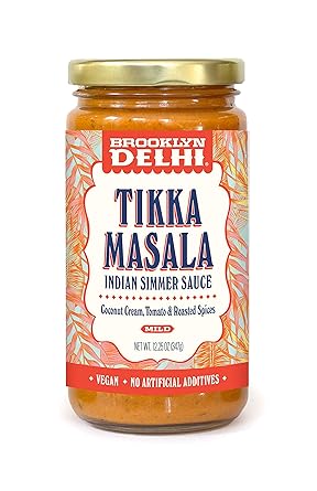 Amazon Com Brooklyn Delhi Tikka Masala Indian Simmer Sauce