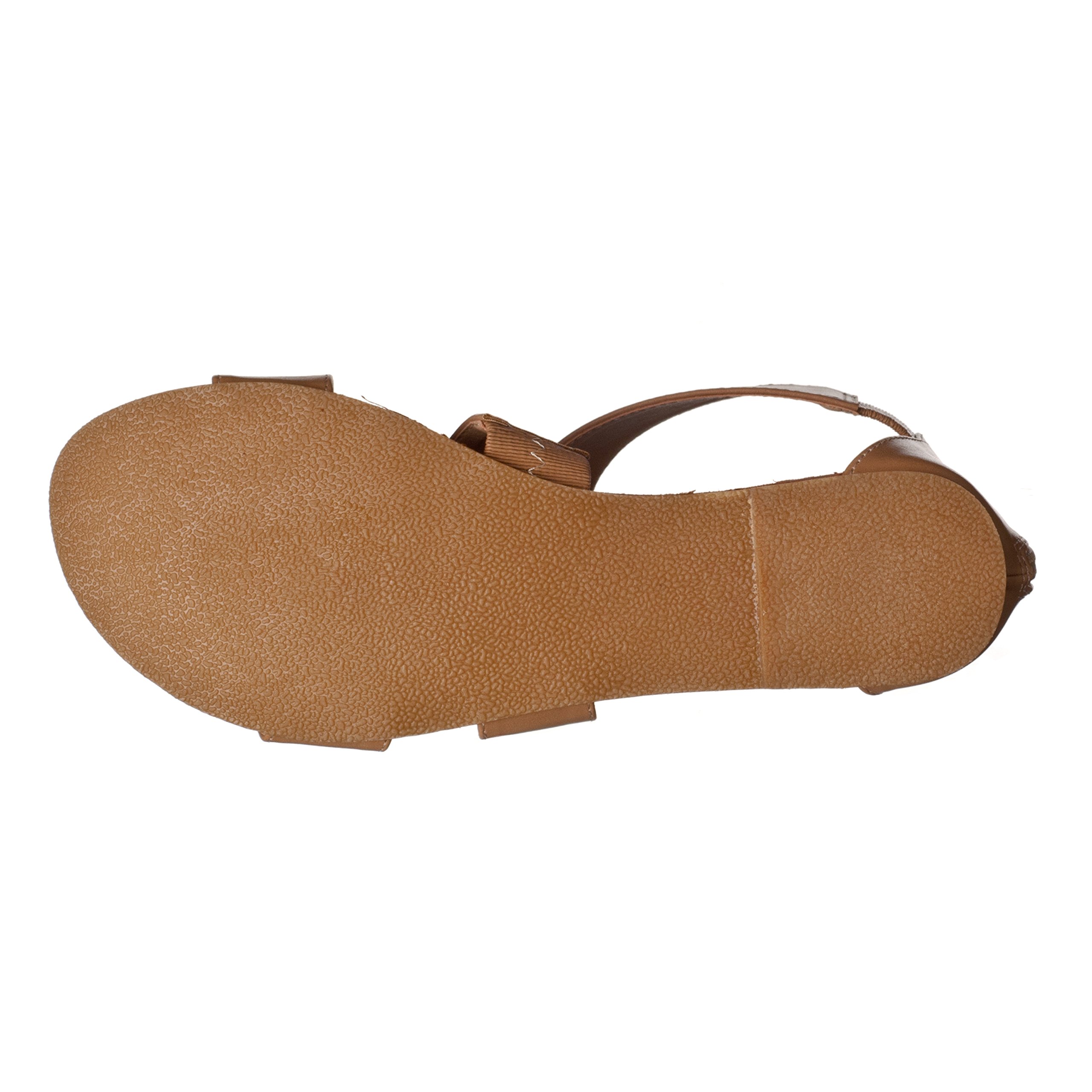 Riverberry Women's Claire Crisscross Strap Open Flat Sandals - Image 5