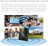 ASUS 4G-AX56 WiFi 6 Router 1800 Mbps Cat6 Dual-Band LTE 4G view 5