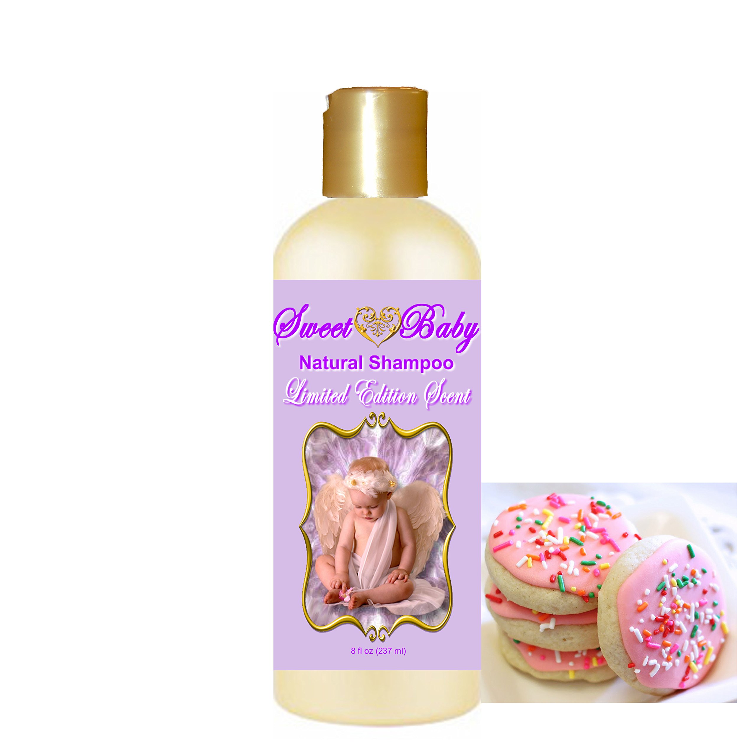 Sweet Baby Shampoo, 8 oz., Sulfate Free, No Parabens