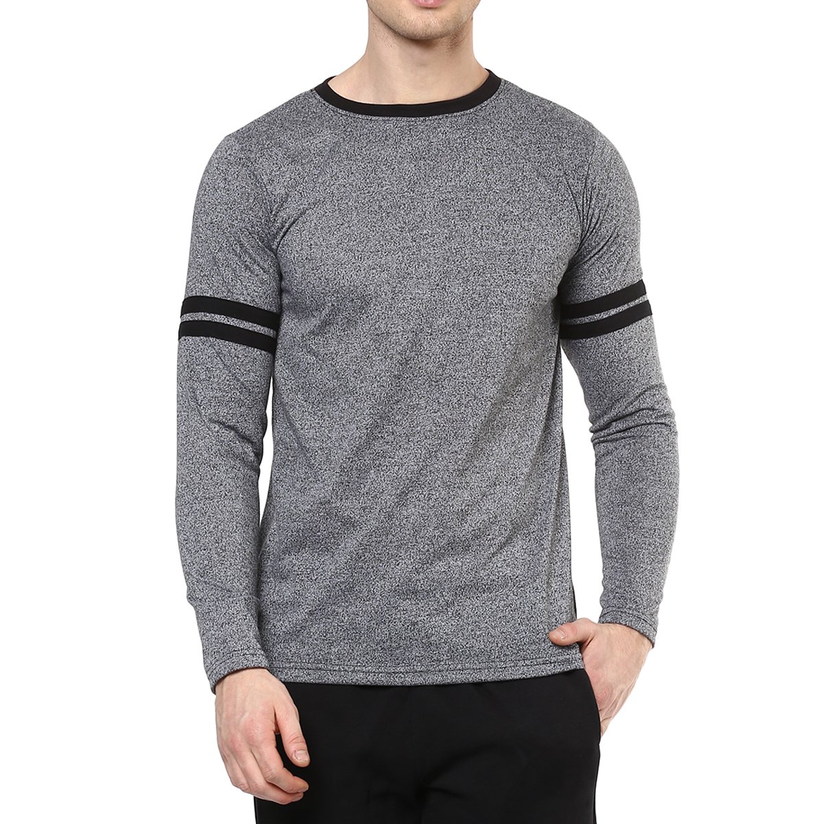 veirdo men's cotton round neck t-shirt