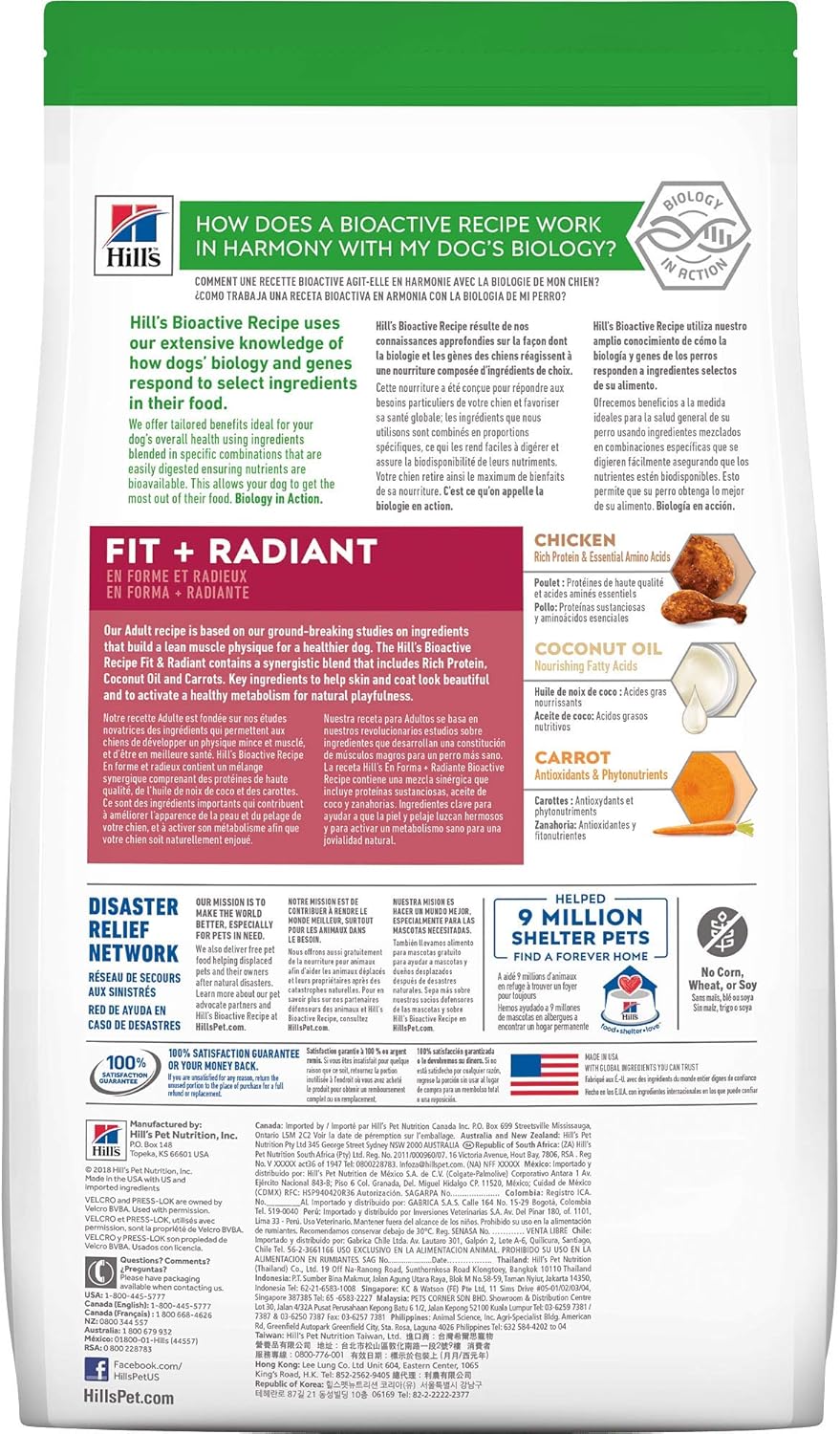 hill's science diet fit and radiant