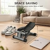 Niceday Mini Stepper Exercise Machine with Resistance Bands LCD Monitor view 7
