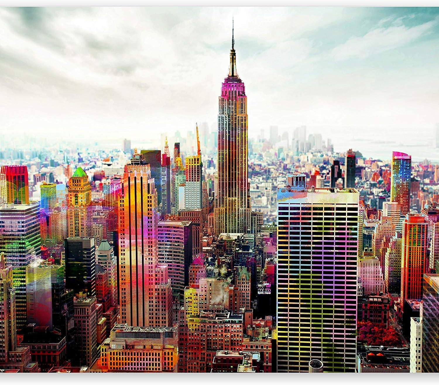 Wallpaper 3D Wall Mural Large Custom City New