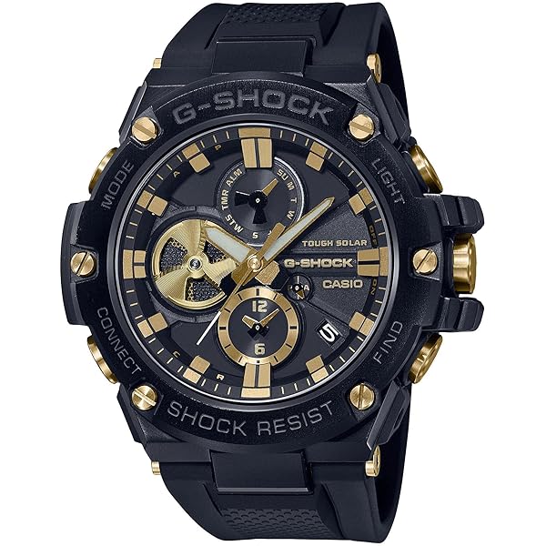 Amazon.com: Casio G-Shock GST-B400BD-1A2JF G-Steel Bluetooth Solar