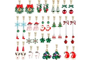 TAMHOO 15 Pairs Gold Clip on Earrings for Women Fashion,Lightweight Fake Earrings Set