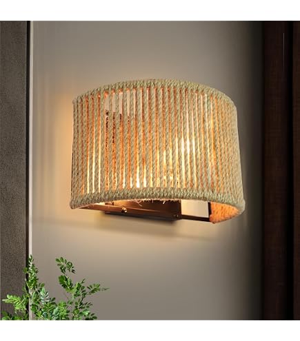 Cone Shape Wall Sconce – Cream Resin & Metal Hardwired E27 Lamp, Nordic French Style Bedside Lighting For Bedroom, Kids Room, Living Room