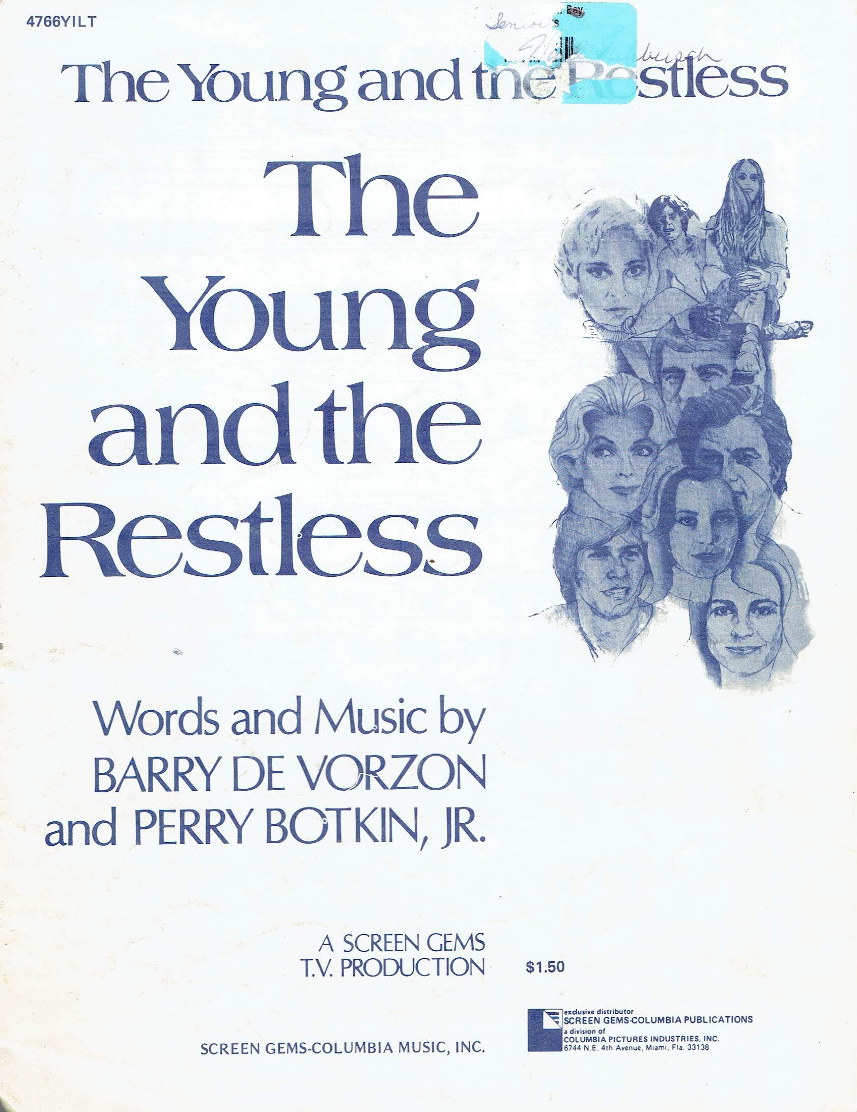 The Young And The Restless Barry De Vorzon Perry Botkin Jr Amazon Com Books