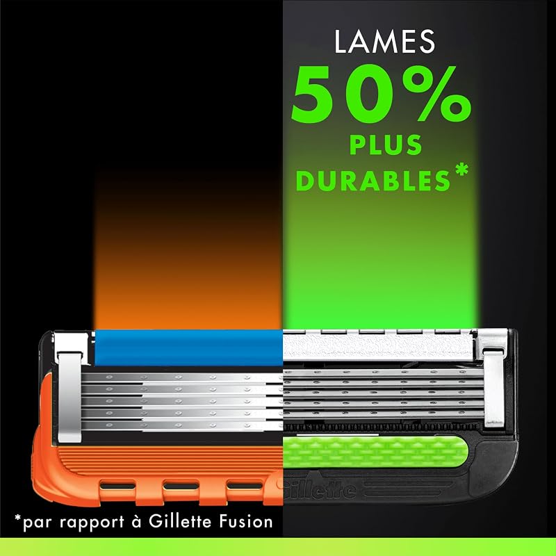 Labs Lames de Rasoir Homme, Pack de 4 Cartouches