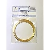 Beadalon Gold Plated Memory Wire Bracelet (.50 Ounces Per Package) - Approximately 30 Loops
