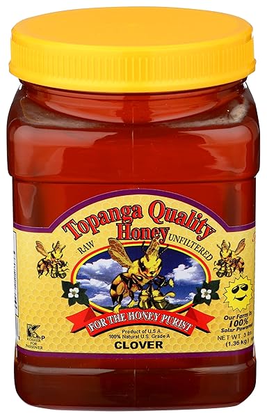 TOPANGA CLOVER HONEY, 48 OZ