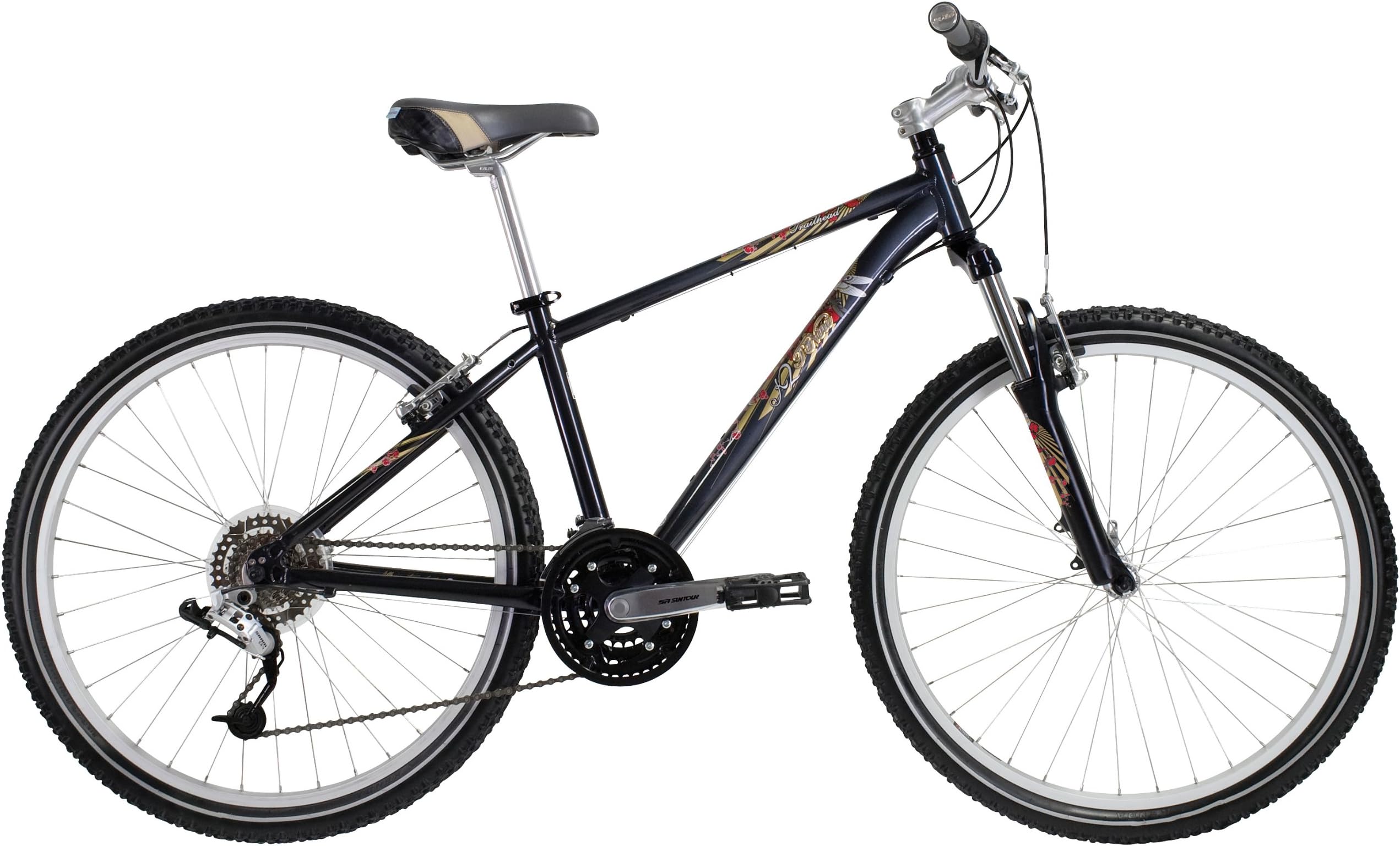 K2 Women's T:Nine Trailhead MTB Bike (Black/Grey, Tall)