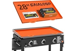 Gaialoop Silicone Griddle Cover Mat for Blackstone 17IN 22IN 28IN 36IN Food Grade Silicone Grill Griddle Accessories, Heat Resistant Protective Mat