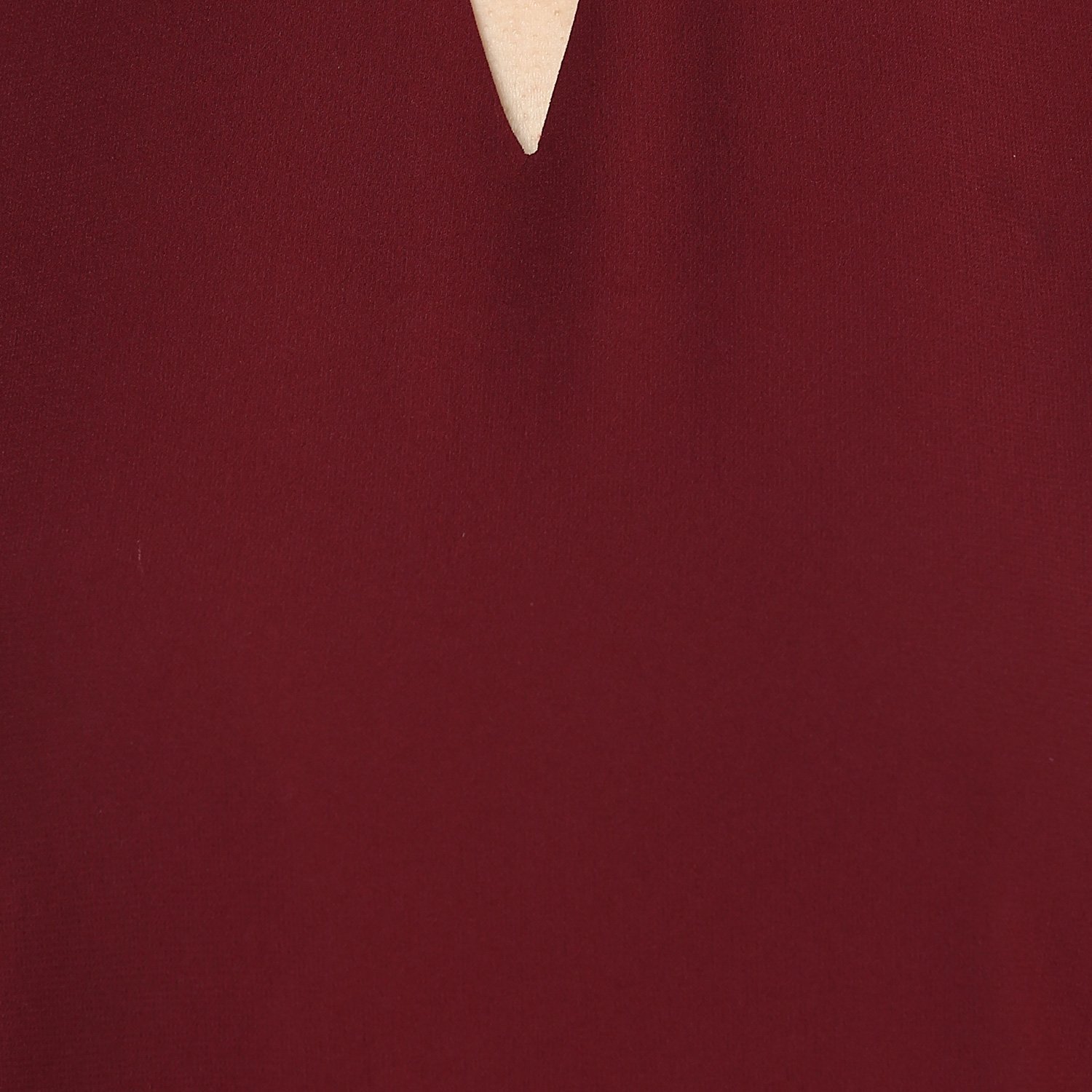 rare women burgundy georgette top (ep1227a)