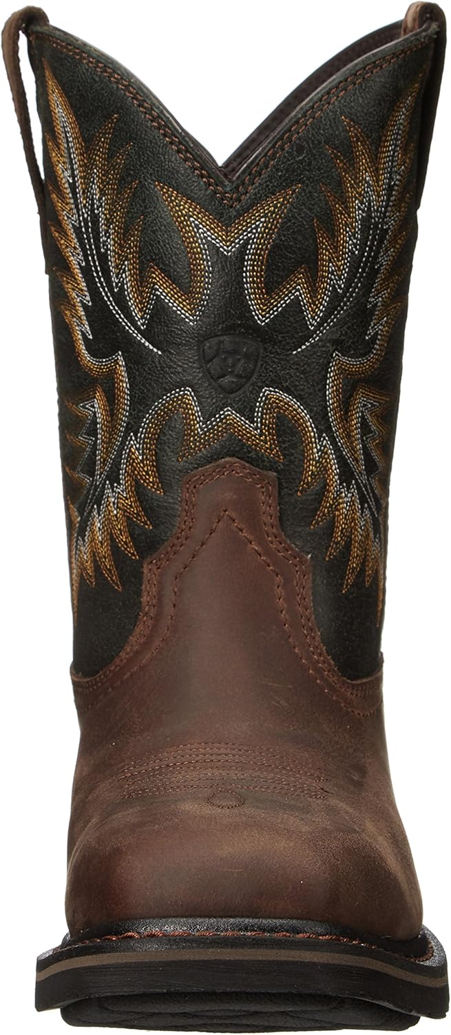 ariat men's sierra h2o steel toe work boots