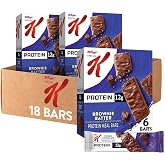 Special K Bar Protein Meal Bars, 12g Protein Snacks, Meal Replacement, Brownie Batter (3 Boxes, 18 Bars)