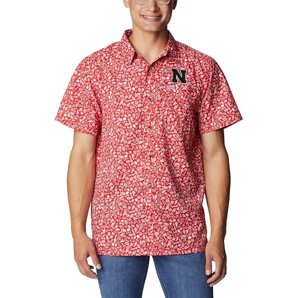 Robert Graham Men's Kiss Of Death Short Sleeve Woven Shirt - Button Down, Bold Tiger Print - View #10