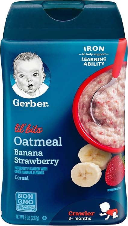 gerber banana cereal