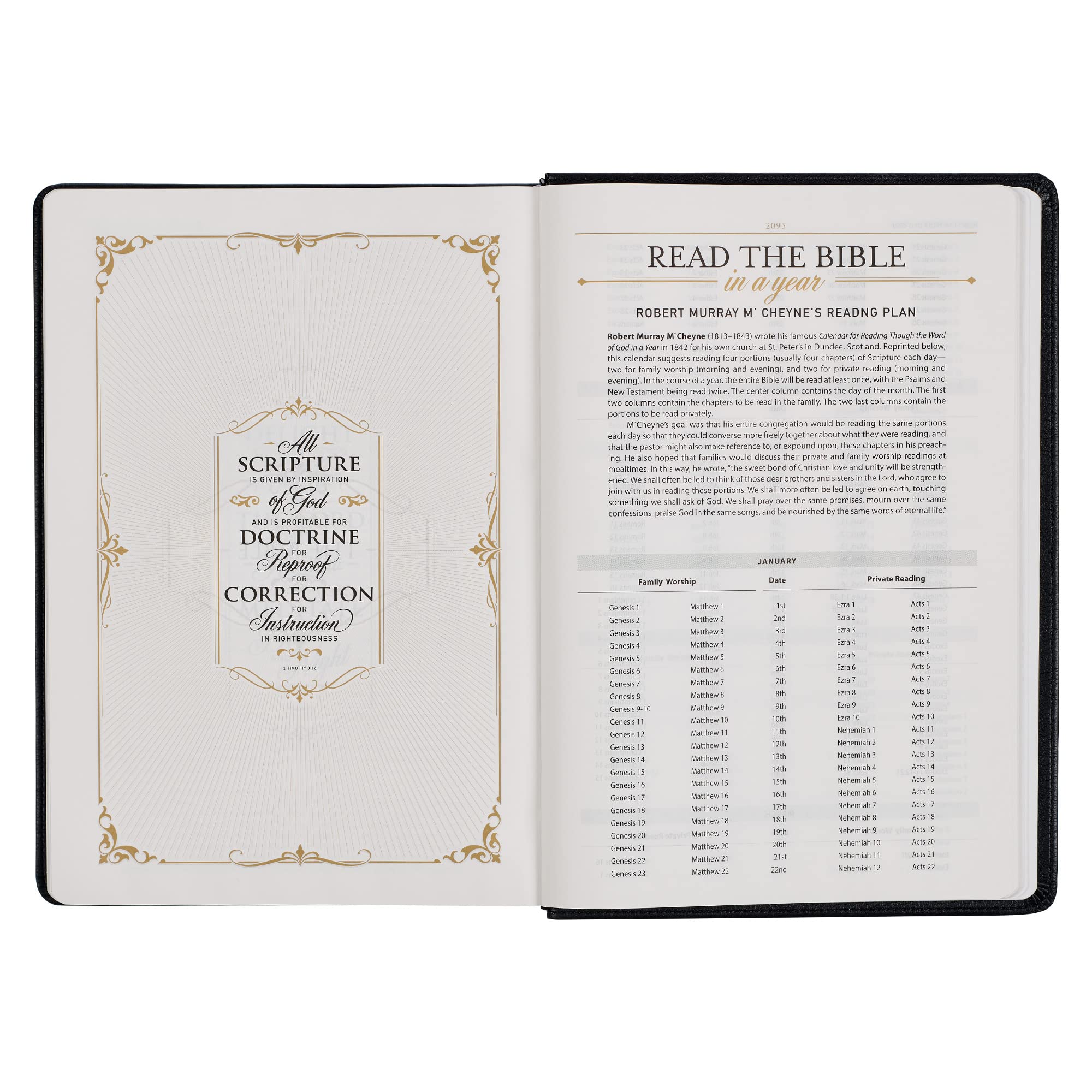 KJV Study Bible, Standard King James Version Holy Bible, Thumb Tabs, Ribbons, Faux Leather, Black Debossed (KJV Standard Study Editions)