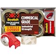 3M Scotch Heavy Duty Shipping Packing Tape, 20X Stronger, 1.88 in x 54.6 YD 5113